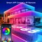 100Ft Outdoor LED Strip Lights Waterproof,Music Sync RGB IP65 Outside Led Light Strips Waterproof with App and Remote,Exterior Led Rope Lights Waterproof for Deck,Balcony,Roof,Garden,Pool